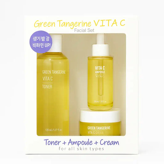 Green Tangerine Vita C Facial Set - Tenzero - Verco K Beauty
