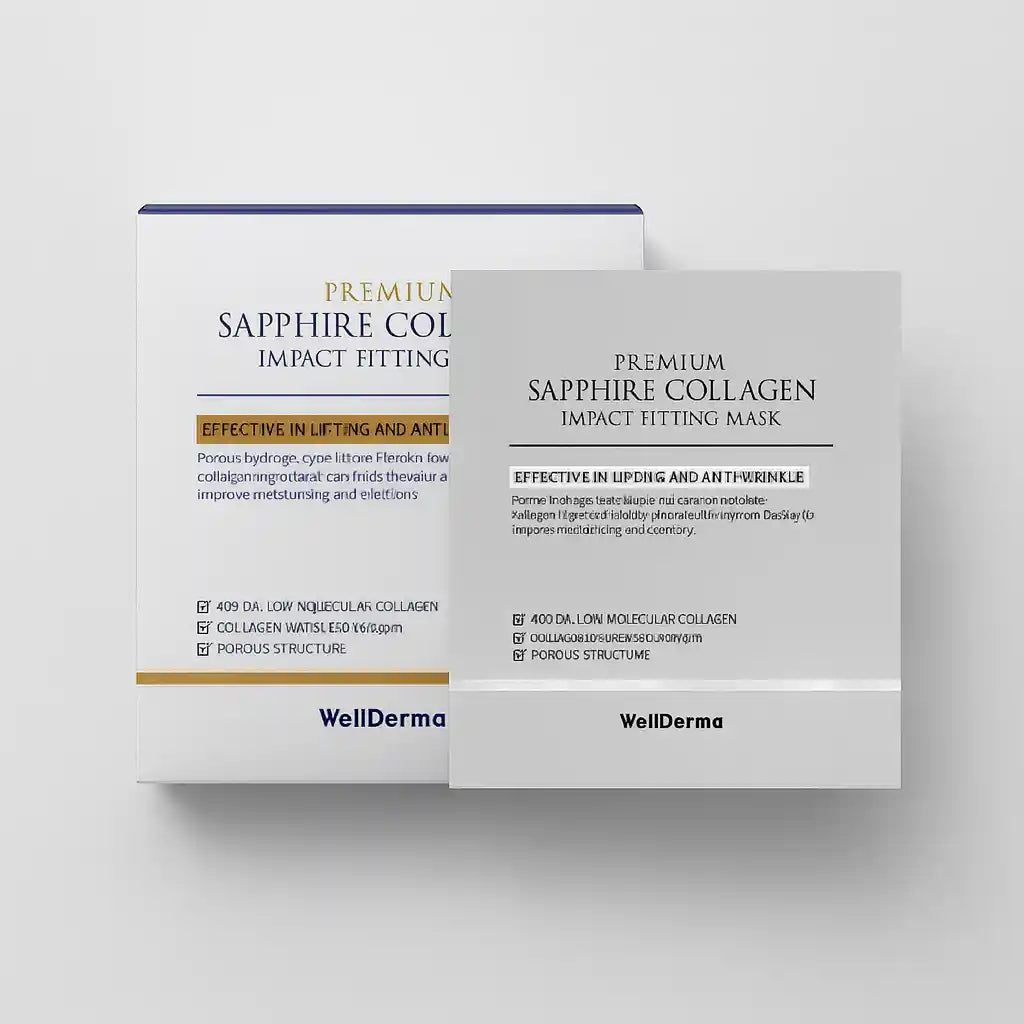 WellDerma Sapphire Collagen Mask - WellDerma - Verco K Beauty